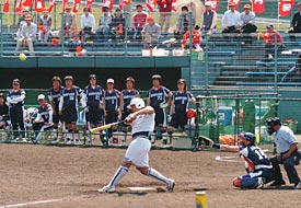 4/28 日立マクセル戦の写真1