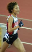後半力走する宮井選手