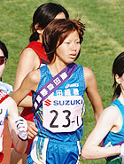 スタート直後の 1区　新谷　仁美