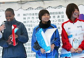 2008神戸全日本女子ハーフマラソン写真
